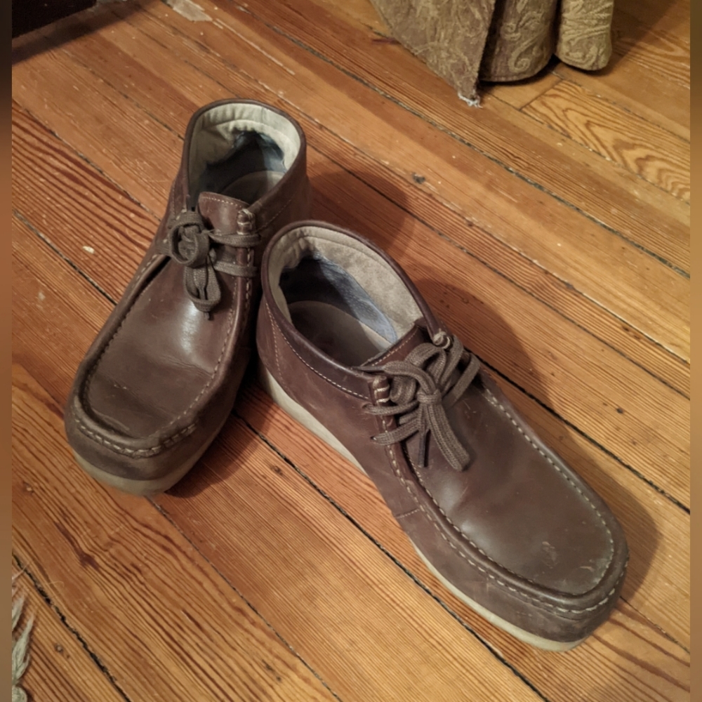 Men's Clarks leather shoe/boot